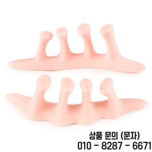 앞발 패드 발가락 분리기 겹침 방지 장치 무지외반증 및 주야간