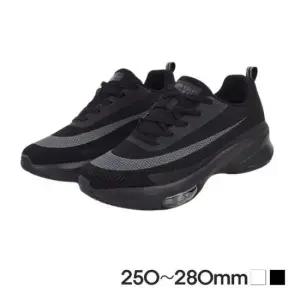 블랙런닝화 남성용 가볍고 편안한 키높이 스니커