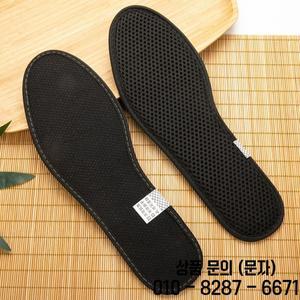 남성 러닝 스포츠 신발 삽입 탈취제 깔창 대나무 숯 메쉬 통기성 흡수 땀 패드