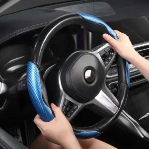 핸들커버 원형 가죽 논슬립 부분 슬림 사계절 WFLIY1F