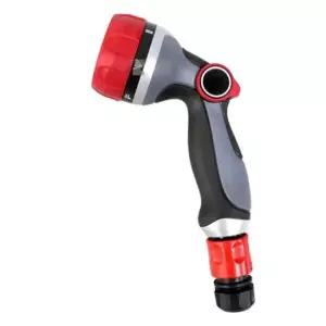 [SBD] 물뿌리개 다기능분사기 레버식 플라텍 물호스 원예 물분사기 다양한분사 세차 청소 분사기-H