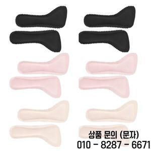 6쌍 키높이 신발 깔창 여성용 스티키 앞꿈치 패드 하이힐 통기성 접착 쿠션 삽입물 샌들용