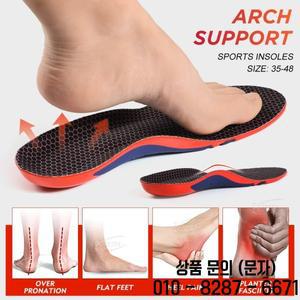 Xxin 아치 지지 깔창 포론 충격 흡수 플랫 피트 신발 패드 뒤꿈치 통증 완화 크기 35 48