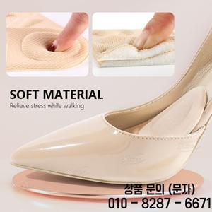 Xxin 2/4Pcs 앞발 패드 미끄럼 방지 하이힐 깔창 두꺼운 스폰지 여성용