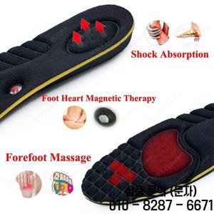 초경량 키높이 깔창 남녀공용 자석 마사지 신발 힐 인서트 2/3/4/5cm 충격흡수