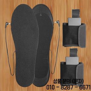 배터리 박스가 있는 전기 발 워머 겨울 난방 깔창 세탁 가능한 야외 열 스키 고온