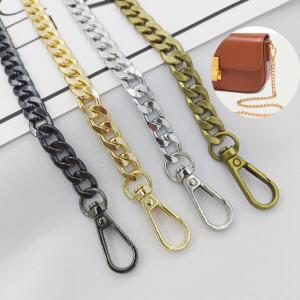 가방어깨패드 스트랩 쿠션 40120CM 금속 가방 알루미늄 교체 어깨 체인 CROSSBODY