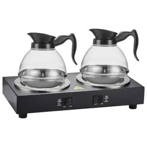 더블헤드 커피워머 보온 가열 아메리카노 호텔 뷔페