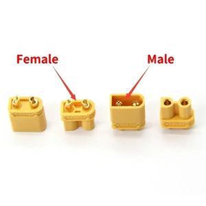 5/10PCS XT30U-M-F 남성 여성용 호환 총알 커넥터 RC 리포 배터리 드론 비행기 호환 액세서리 부품용 호환