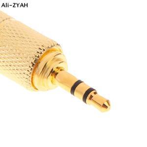 2피스 오디오 어댑터 6.5mm ~ 마이크 변환기 헤드폰 앰프용