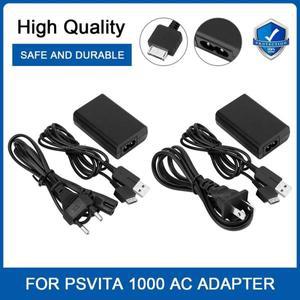 EU/US 플러그 가정용 호환 충전기 전원 공급 장치 5V AC 어댑터 USB 케이블 코드 플레이스테이션 Psvita S