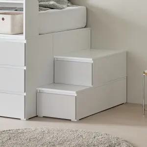 동서가구 E0 빌트 벙커침대 2단 수납계단 세트 DF928217