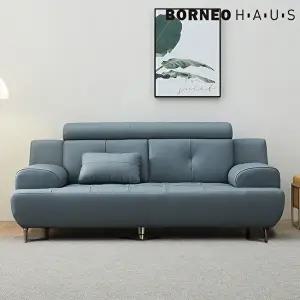 [보루네오]엘리브 센트 3인용 통가죽 소파 4컬러 ss001