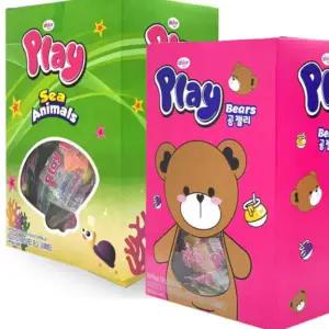 알도르 플레이 구미 오소스 렐레노(7gx100입) 700g 곰젤리/ 바다친구/ 아이 사무실 간식 행사선물 개별포장