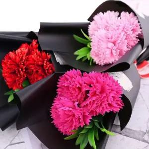 카네이션 미니 비누꽃 꽃다발 어버이날 스승의날 선물