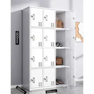 회사 공장 직원 철제 사물함 스테인레스 수납장 도어