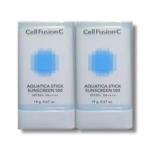 셀퓨전씨 아쿠아티카 스틱 썬스크린 19g 2개