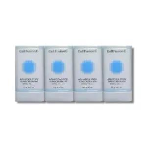 셀퓨전씨 아쿠아티카 스틱 썬스크린 19g 4개