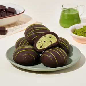 더바른 초코팅 말차크림떡 1box 개별포장