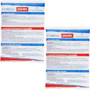 파이렉스 휴대용 대형 콜드/핫팩(2팩) - 미국산