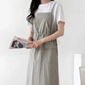 H스타일 OP)마이스트링멜빵원피스 봄 여름 원피스 OPS 데일리 홈웨어 데이트룩