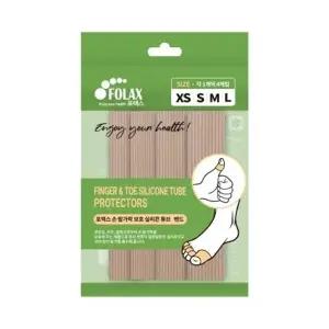 포렉스 손가락 발가락 보호 실리콘튜브 밴드 4개 세트