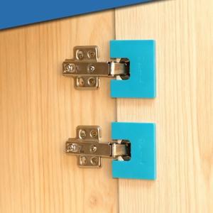 2mm 도어 패널 간격 자석 고정기  조정 부품 캐비닛 힌지 설치 고정판 가정용 리미트 스페이서 도구