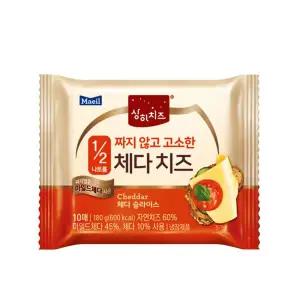 매일 상하치즈 짜지않고 고소한 치즈 180Gx6 (60매)