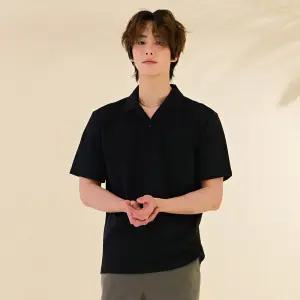 [체이스컬트] [4color] 남자 반오픈 반팔 카라티