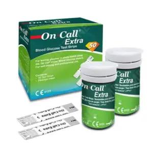 온콜엑스트라 혈당측정 시험지 스트립 50매 당수치 당뇨관리 병원용