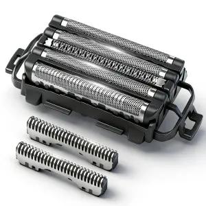 교체용 내부 블레이드 및 외부 호일 WES9032P 파나소닉 ARC5 면도기 ES-LV97-K 1팩 와 호환됩니다