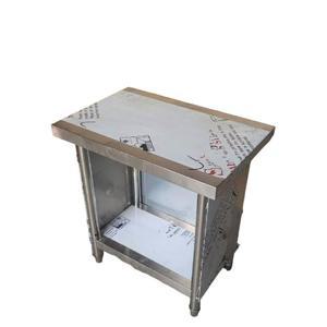 업소용 조리대 스텐 작업대 싱크대선반 테이블 높이 모서리 벽선반 주방작업대 1000