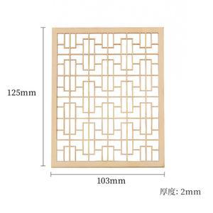 전통문 카페 녹색 한옥창문 80X25 창호지문 재료 옛날 전통 놀이 문창살 파티션