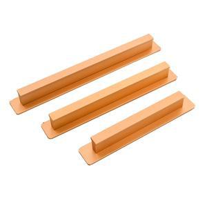 자체 접착 문 핸들 알루미늄 합금 욕실 침실 캐비닛 용 외부 내부 펀칭 없음  실용