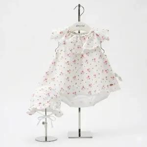 [압소바](신세계 사우스시티)(26년 S/S 출산.백일선물) 핑꽃 무소 바디슈트(모자)((핑크))/A1310633