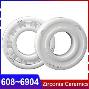 지르코니아 풀 세라믹 베어링 물방울 휠 미니 소형어처 고속 608 6000 ~ 6914