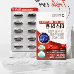 혈압 혈당 혈행 기억력 엔 마스터원(쇼핑백/사은품/답례품/명절선물/고혈압/당뇨/오메가3//영양제)