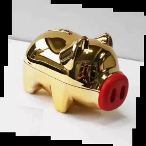 골드저금통 귀여운 디자인 실버 저금통 동전 저금 통 아이들 어린이 방 장식품