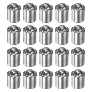 하핑턴 20개 볼 포인트 스프링 플런저 8x9mm 304 스테인리스 스틸 정밀 위치 비즈 도어 찬장 기계 장치