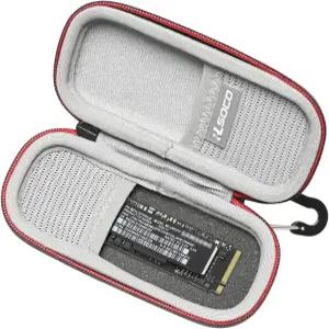 Kingston NV3/NV2용 RLSOCO 하드 케이스 및 삼성 990 Pro/980 EVO Plus/990 1TB/2TB/4TB/500GB NVMe 내장
