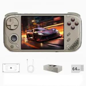 미니롱 레트로 핸드헬드 게임 콘솔 4.0인치 960x720 IPS 스크린 LCD Loong OS 시스템 휴대용 핸드 4000mAh