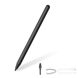 hp호환 ENVY용 스타일러스 펜 X360 파빌리온 스펙터 X360 터치스크린 장치 충전식 MPP 2.0 틸트 4096 압력 민감도 손바닥 거부 고속 충전 자기 부착 블랙