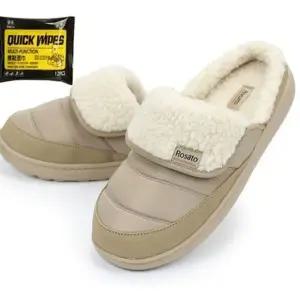 데일리 여성 패딩 슬리퍼 오픈백 여성 방한 슬리퍼 따뜻한 겨울