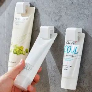 홀더 다용도 걸이 집게형 식 튜브 욕실 벽걸이 무타공