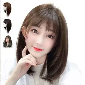 데일리 단발 전체가발 35CM 자연스러운 자연스러운통