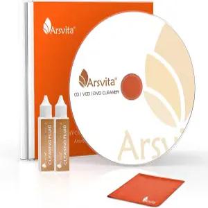 CD/VCD/DVD 플레이어용 아르스비타 렌즈 클리너 디스크 클리닝 세트 안전하고 효과적인 ARCD-03