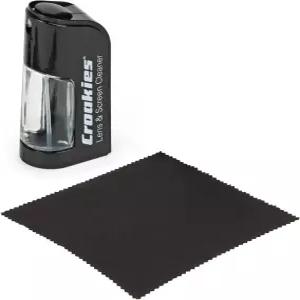 크로키 올인원 청소 키트 펌프 및 극세사 천이 포함된 렌즈 케어 여행 안경 위한 올 내추럴 클리너