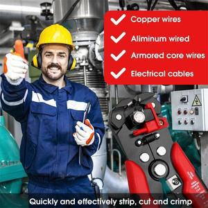 수동 도구 와이어 스트리핑 편리한 당기는 및 케이블 압착