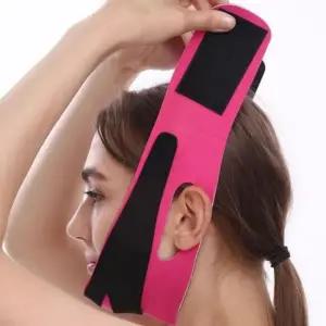 밴드 라인 리프팅 경락 브이 턱살 이중턱