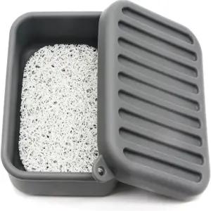 바 비누용 누수 방지 여행용 케이스 배수 패드가 있는 휴대용 홀더 용기 캠핑 체육관 샤워용 소형 세이버